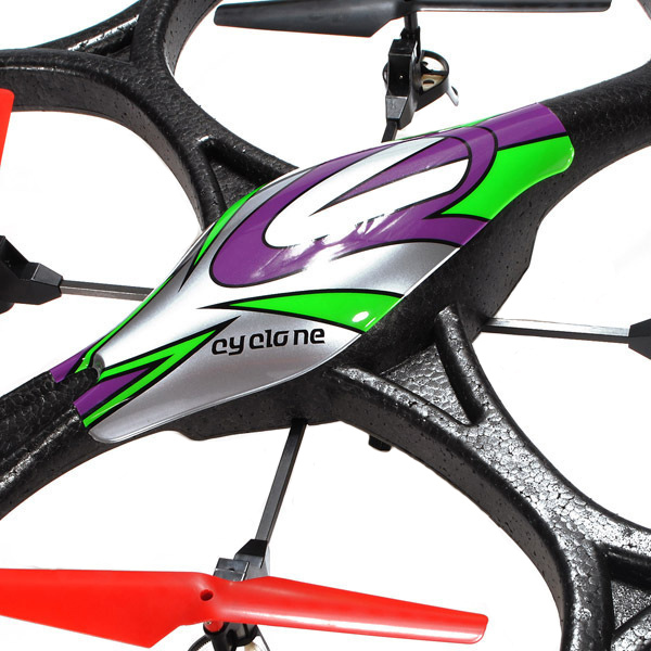 Квадрокоптер великий р/в 2.4GHz WL Toys V333 Cyclone 2